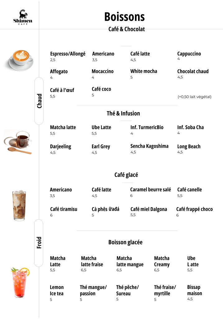 Coffee shop Suresnes Shimen café