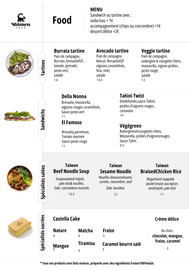 Coffee shop Suresnes Shimen café